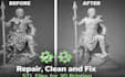 repair stl obj files fix mesh errors and make models ready