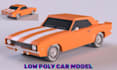 create low poly 3d car models and vehicles for your game