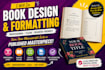 do amazon KDP ebook and paperback formatting professionally