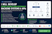 develop backend systems, integration API, microservices