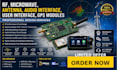 design rf, microwave, antenna, gps modules, audio and embedded UI UX systems