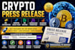 do crypto press release  pr distribution crypto guest post pr writing blockchain