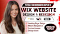 fix wix domain, redesign wix website, squarespace website, wix expert