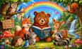 create hand drawn childrens book illustrations for amazon KDP and storybook