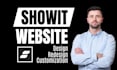 showit custom website template customization design update redesign seo expert