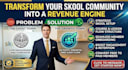skool community setup online course development membership onboarding growth