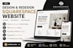 build squarespace website design redesign squarespace website development