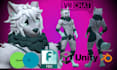 fix and upgrade vrchat model vrmmodel vtuber model vrchat avatar vrc vrchatfurry