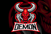 do modern high quality amazing evil logo