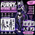create furry reference sheet anthro oc character design