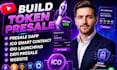 build token presale dapp ico ido smart contract website