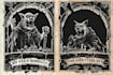 do a medieval woodcut gothic etching illustration