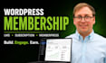 build wordpress membership website, lms, subscription, memberpress