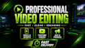 do all type of professional video editing in 24 hours
