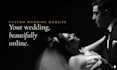 create a custom wedding website with rsvp and countdown