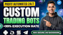 develop custom crypto trading bot, solana arbitrage bot, telegram sniper bot