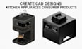 create manufacturing ready 3d cad designs kitchen appliances consumer products