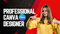 do canva graphic design, social media design,  canva expert