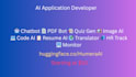 custom ai chatbots and llm applications with python