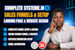 systeme io salesfunnel systeme io landing page systeme io online course website