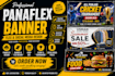 design professional poster banner and flyer