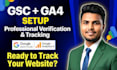 setup google search console and analytics ga4 with verification