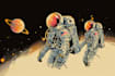 draw you a cool astronaut design