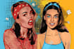draw comic pop art portrait