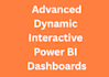 develop advanced and dynamic power bi dashboards