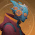 a sci fi character illustration or sci fi character