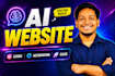 develop ai website, ai saas, ai web application as full stack web developer