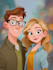 make an cartoon into disney cartoon portrait