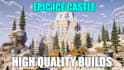 professionally build survival or creative minecraft builds