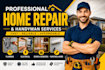 get professional handyman services, home repair ,plumbing and electrical