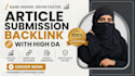 create backlinks using PDF submission and article submission