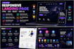 build a responsive landing page