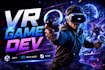 develop a high performance VR game for oculus meta quest pico 4 pcvr using unity