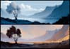 create stunning fantasy background and scenery illustration