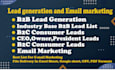 do niche targeted email list, b2b lead generation and email marketing