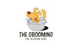 do modern high quality professional grooming logo