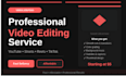 edit your youtube video with engaging cuts and transitions