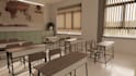 modern school interior design