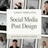 design social media posts and canva templates