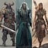 fantasy character art and fantasy character