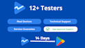 provide closed testing and feedback for your android app