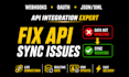 fix API connection or data not updating issues on your website