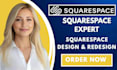 build squarespace consultation website rebuild clone revamp organize squarespace