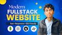 build or rebuild website as a full stack developer