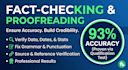 provide professional fact checking and data verification services