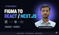 convert figma to react js next js pixel perfect responsive website with tailwind